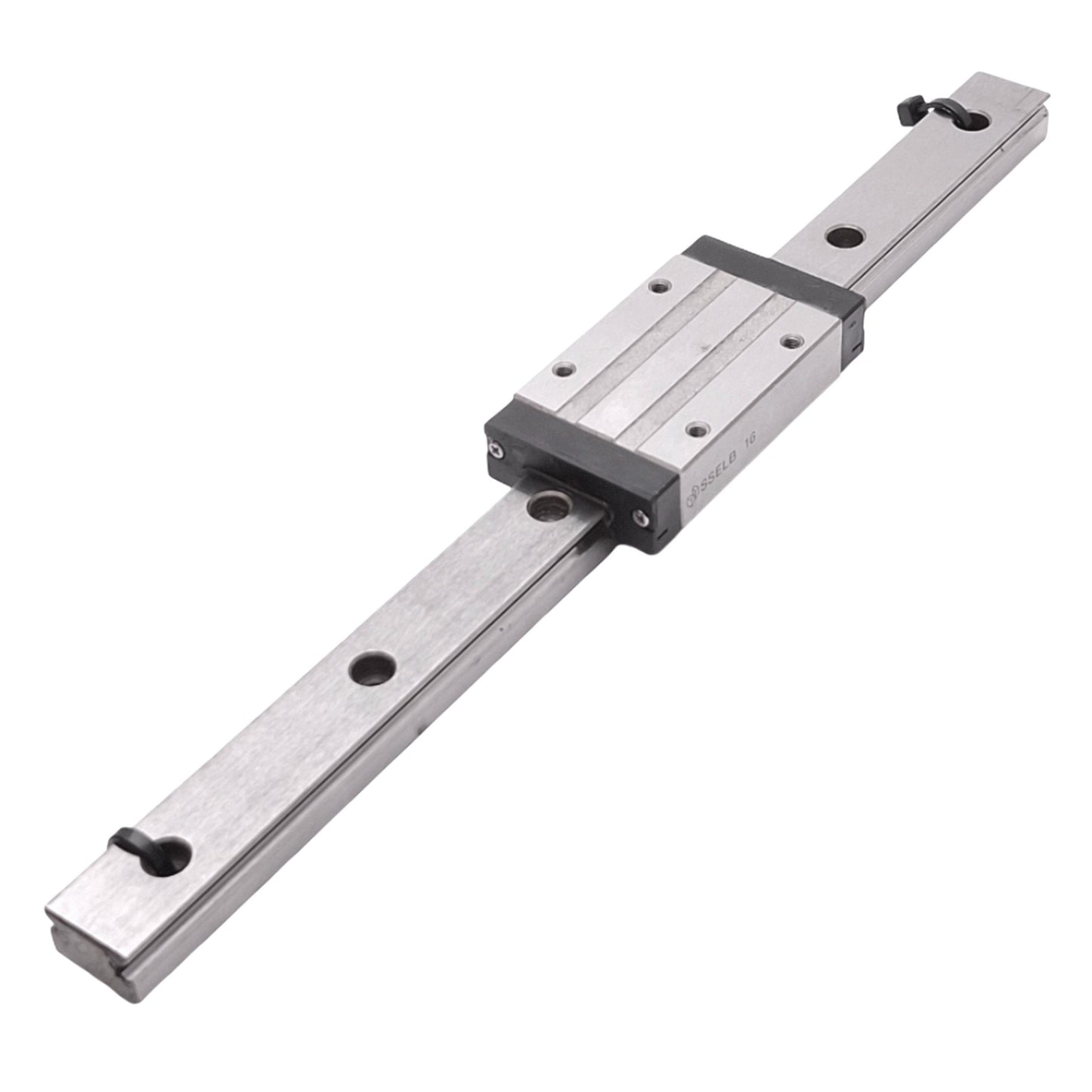 Used MiSUMi SSELB16-230 Linear Guide Block w/ 230x16mm Rail, 58x32mm Block, 5.4kN Max