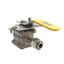 Used Sharpe 1/26666MMBTE Three Piece High Purity Ball Valve, 1/2in Parker Tube
