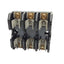 Used Lot of 2 USO H25030 Fuse Holder, 3 Pole, 30AMP, 250VAC, Class H Fuses