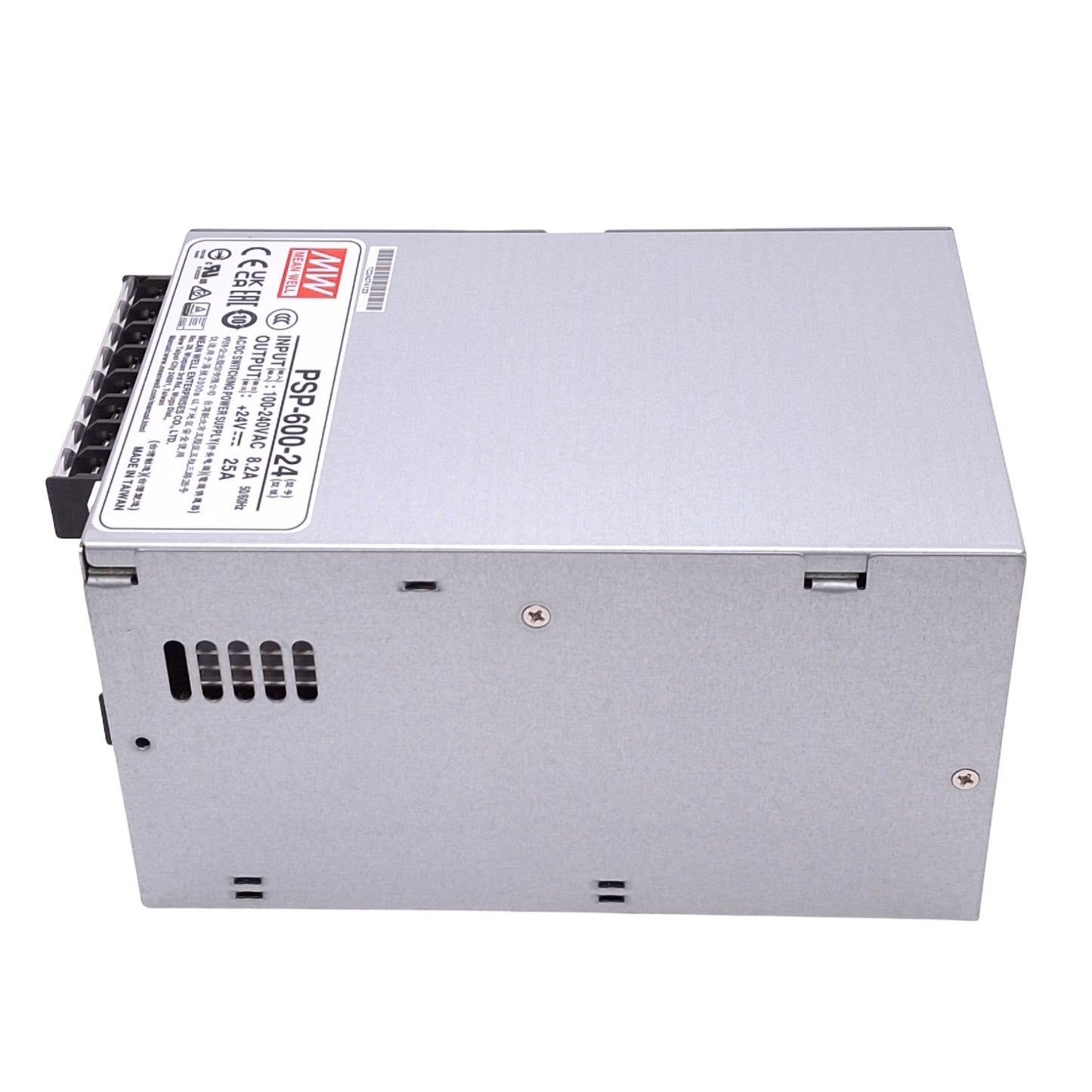 New Meanwell PSP-600-24 Power Supply, 100-240VAC In, 24VDC 25A Out, 600W Max