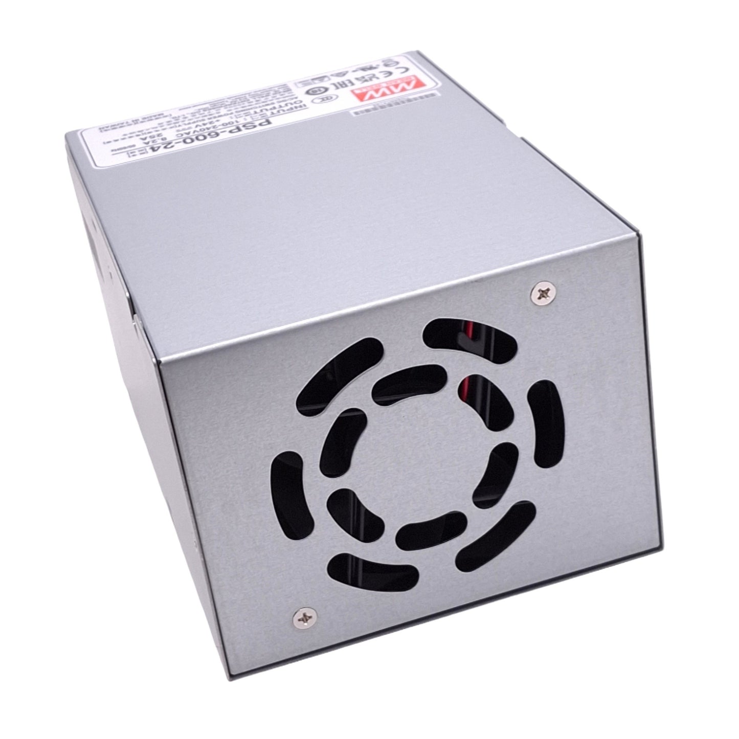 New Meanwell PSP-600-24 Power Supply, 100-240VAC In, 24VDC 25A Out, 600W Max