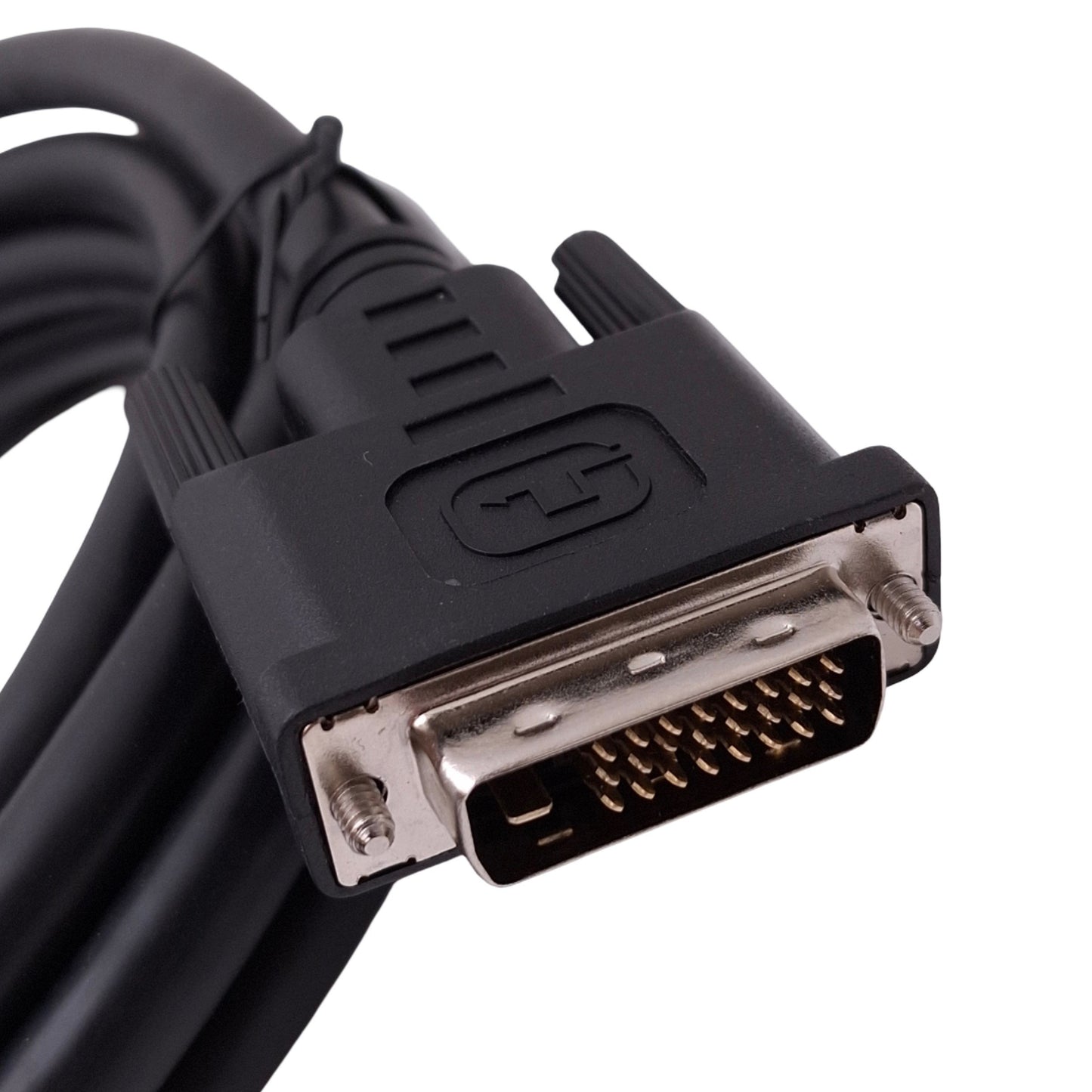 New Qualtek 1321027-10 Dual Link Video Cable, DVI-D (24+1) Male, 10ft Length