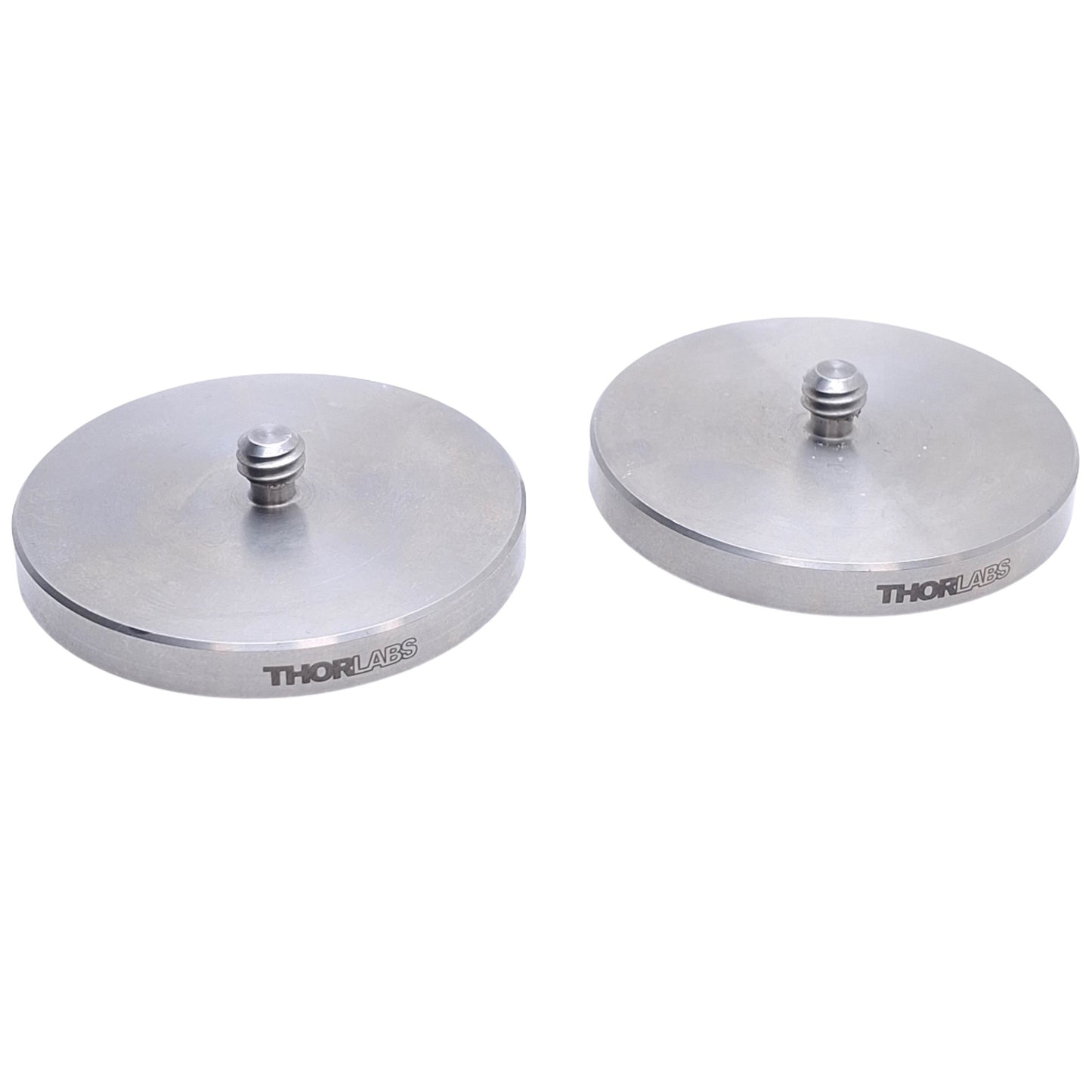 Used Lot of 2 Thorlabs PB4 Studded Pedestal Base Adapter ø1.85in, 1/4"-20 Threads
