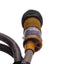 Used Omron E3F-DS10B4 Photoelectric Switch, PNP 12-24VDC 25mA, 0.1m Range, M18 Barrel