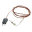 Used Watlow 20CJTUF104D Thermocouple, ø1/8in 90° Sheath w/ Epoxy 104in Lead, Type J
