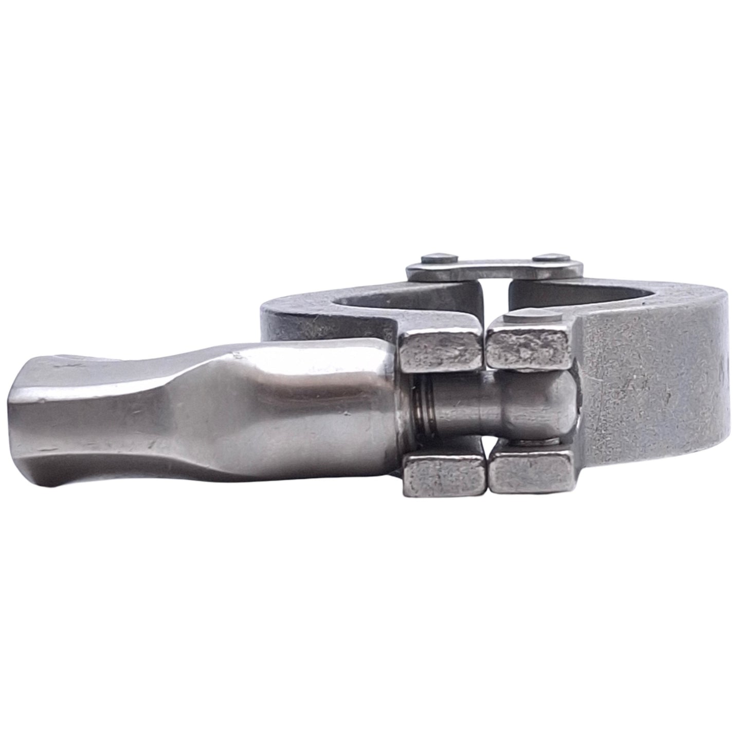 Used Lot of 4 Tri-Clover SS Hinged Double Pin Tri-Clamp Sanitary Fitting 1-1/2in