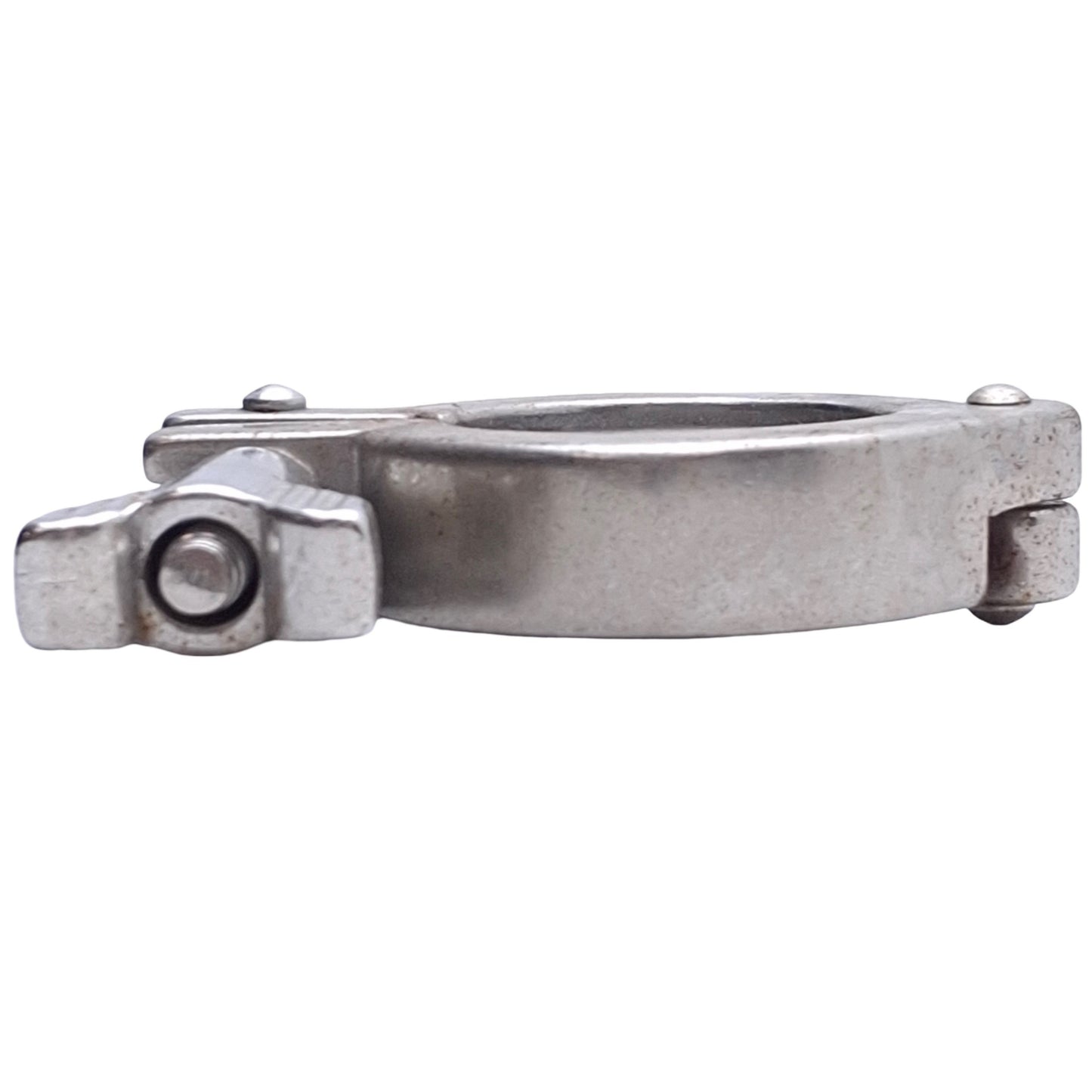 Used Lot of 4 Stainless Steel Tri-Clamp Sanitary Fitting, Size: 1-1/2in