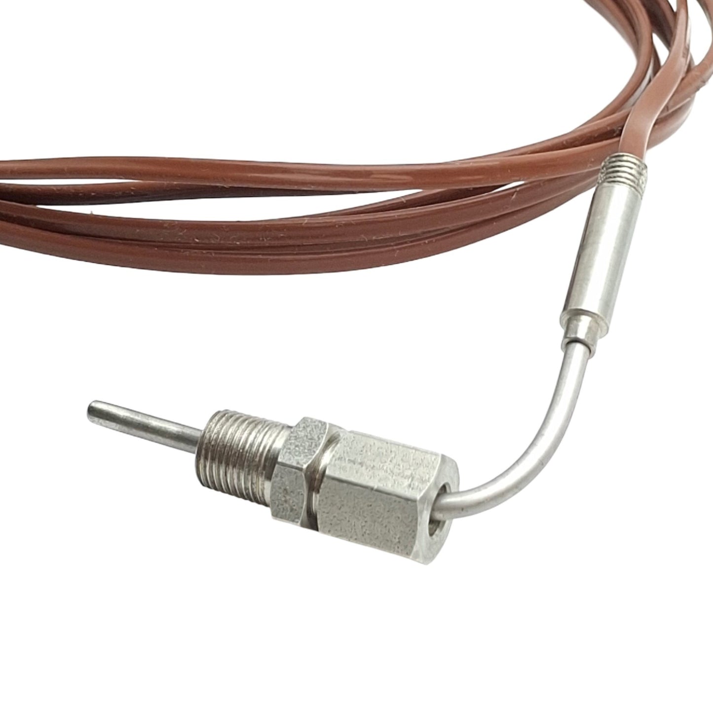 Used Watlow 20CJTUF100E Thermocouple, ø1/8in 90° Sheath w/ Epoxy 100in Lead, Type J