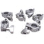 Used Lot of 6 Tri-Clover Stainless Steel Tri-Clamp Sanitary Fitting Size: 3/4"