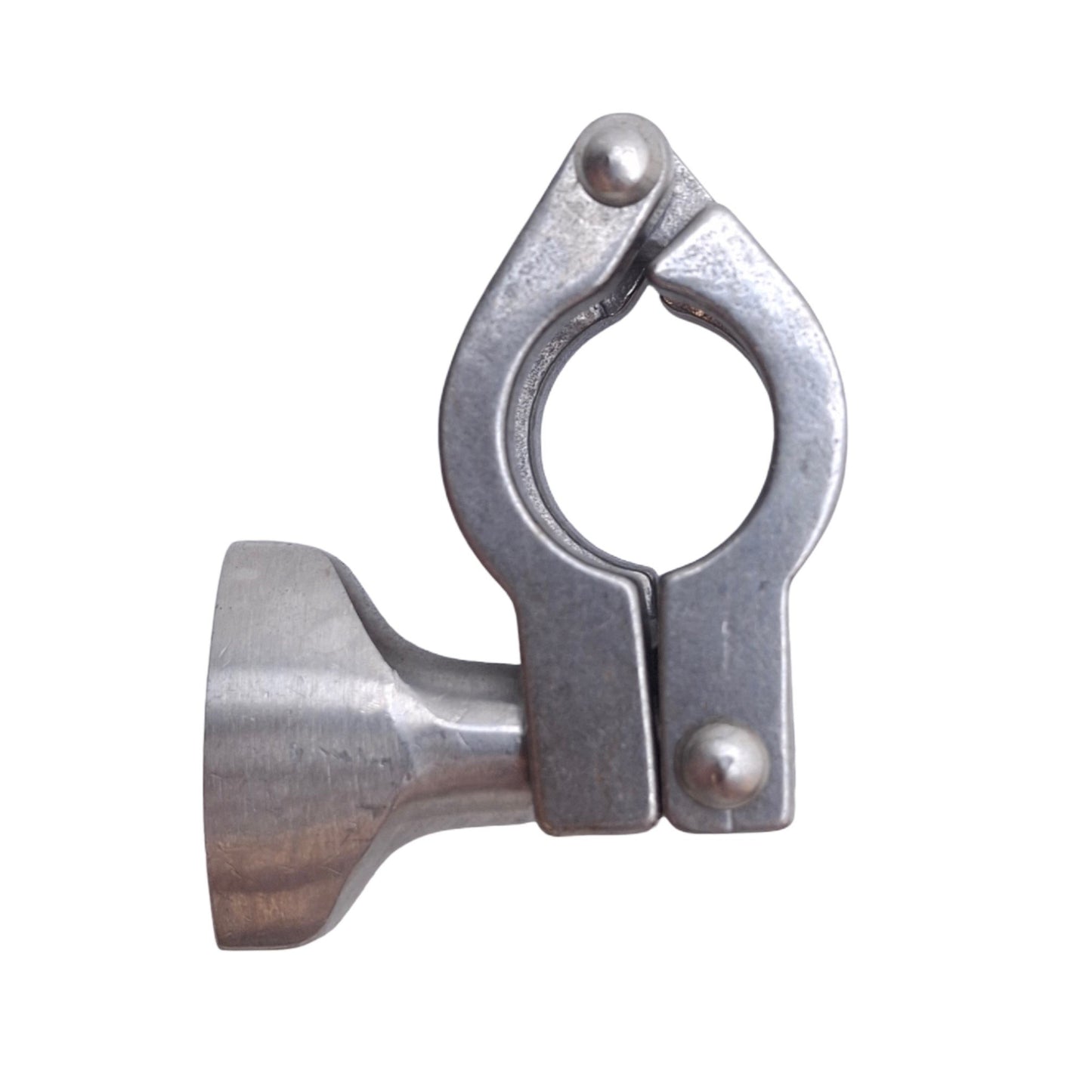 Used Lot of 6 Tri-Clover Stainless Steel Tri-Clamp Sanitary Fitting Size: 3/4"