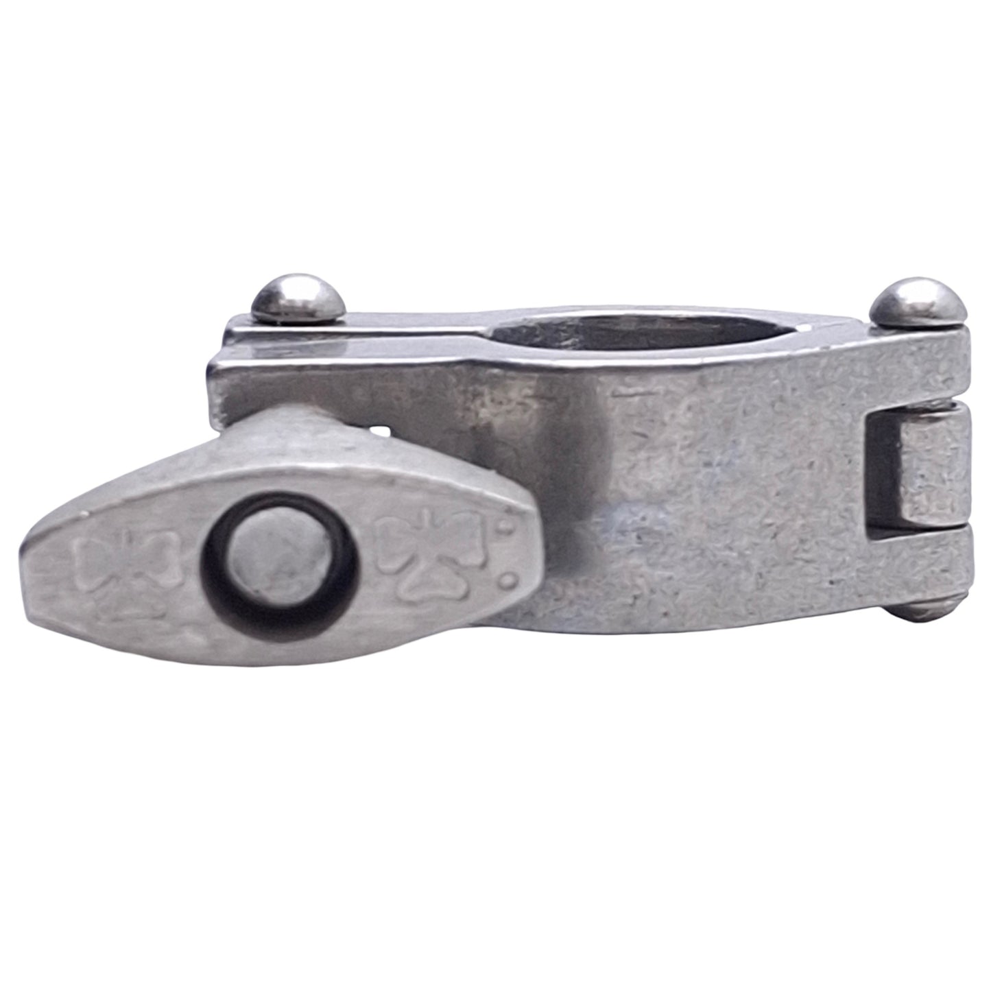 Used Lot of 6 Tri-Clover Stainless Steel Tri-Clamp Sanitary Fitting Size: 3/4"