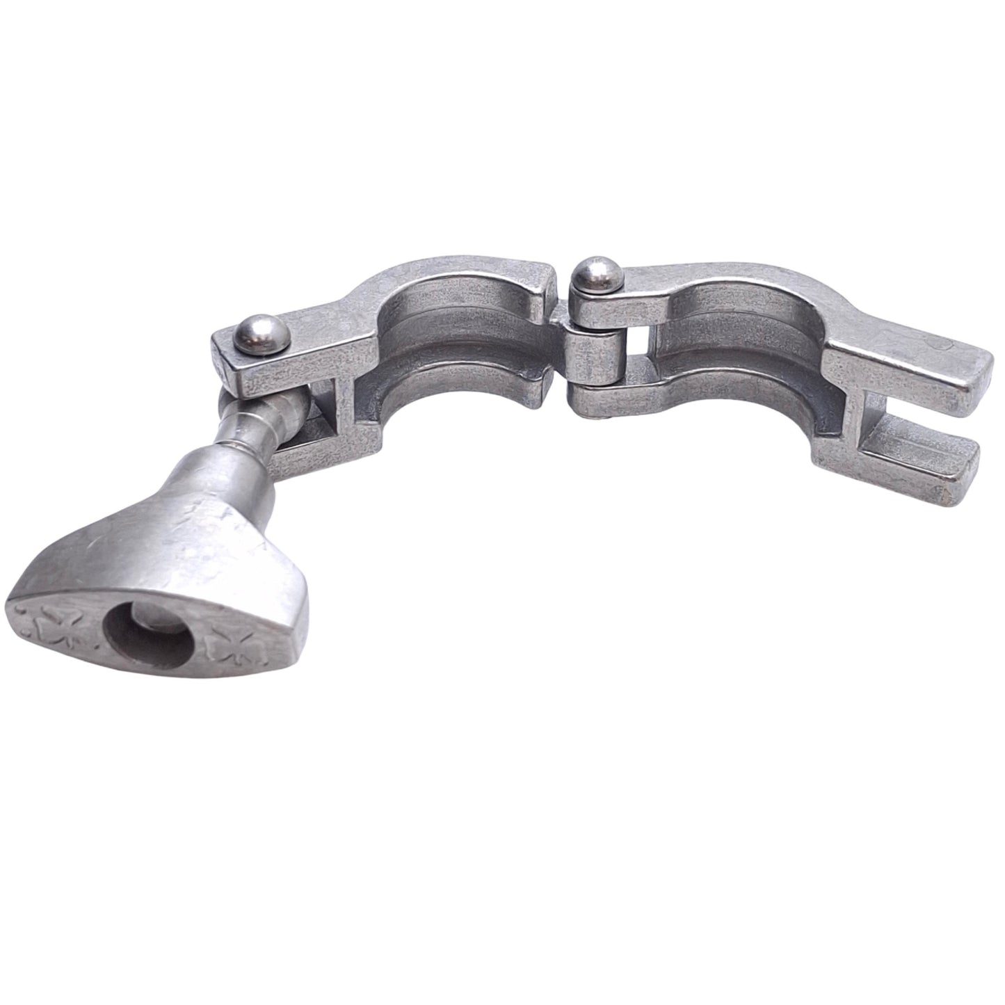 Used Lot of 6 Tri-Clover Stainless Steel Tri-Clamp Sanitary Fitting Size: 3/4"