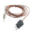 Used Watlow 20CJTUF100D Thermocouple, ø1/8in Sheath w/ Epoxy 100in Lead, Type J
