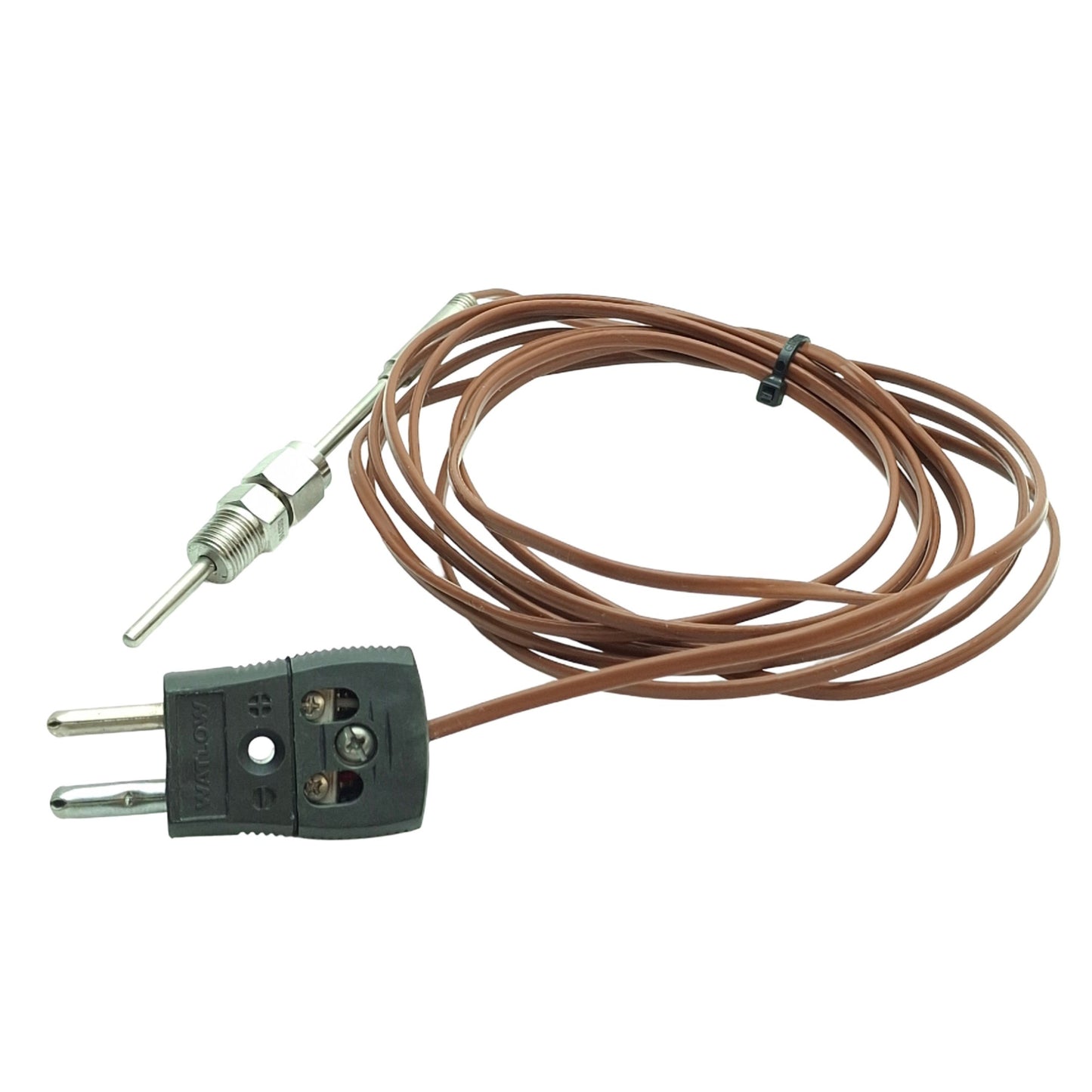 Used Watlow 20CJTUF100D Thermocouple, ø1/8in Sheath w/ Epoxy 100in Lead, Type J