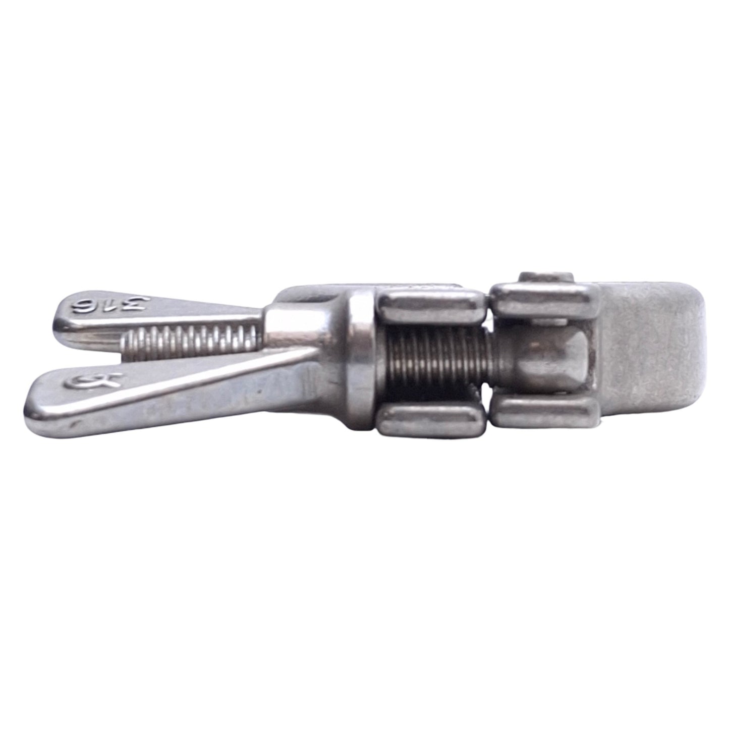Used Lot of 4 AclHygienic Stainless Steel Hinged Tri-Clamp Sanitary Fitting 1-1/2in