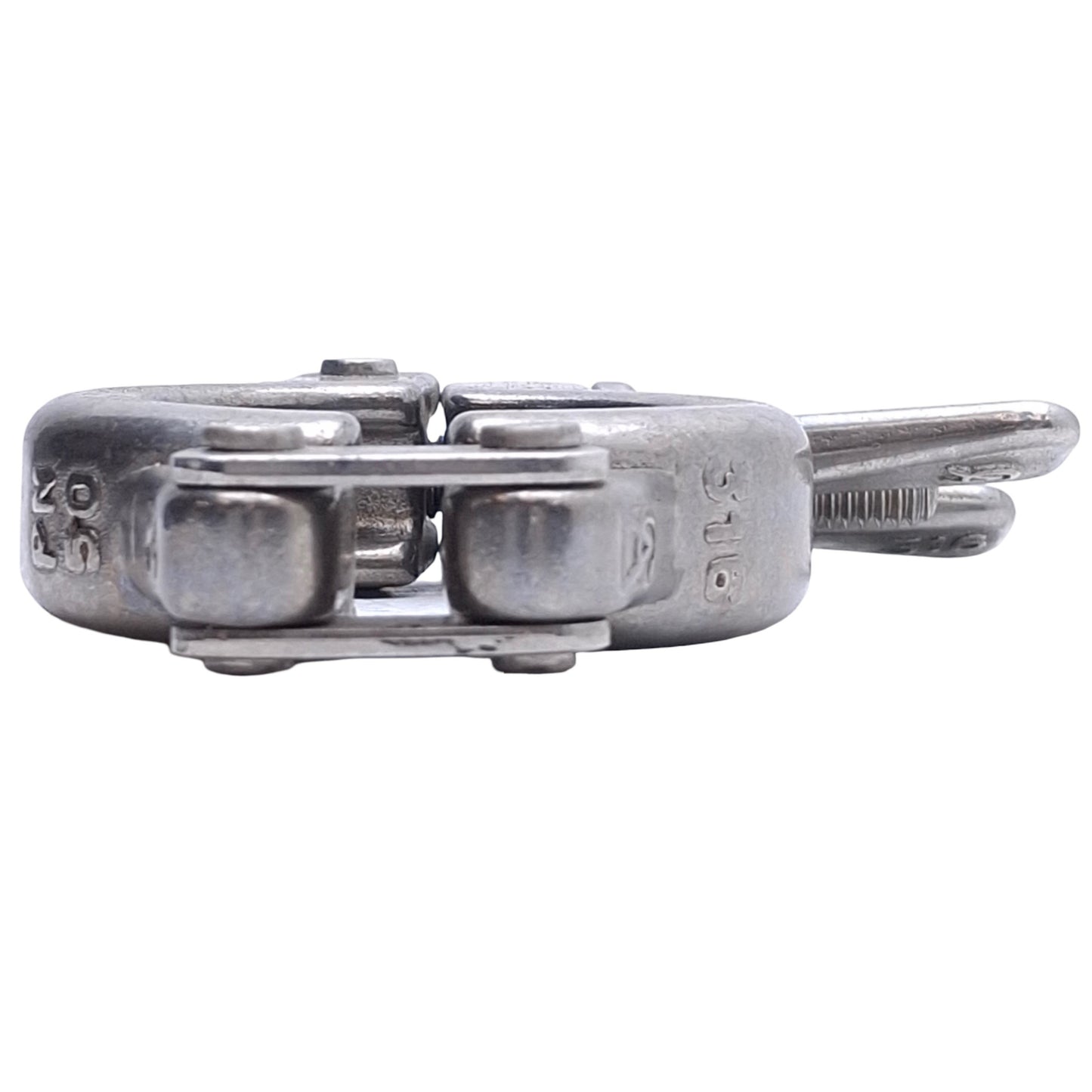Used Lot of 4 AclHygienic Stainless Steel Hinged Tri-Clamp Sanitary Fitting 1-1/2in
