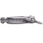 Used Lot of 4 AclHygienic Stainless Steel Hinged Tri-Clamp Sanitary Fitting 1-1/2in