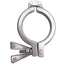 Used Lot of 4 AclHygienic Stainless Steel Hinged Tri-Clamp Sanitary Fitting 2-1/2in