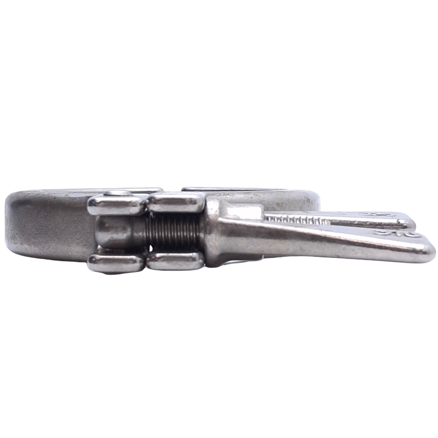 Used Lot of 4 AclHygienic Stainless Steel Hinged Tri-Clamp Sanitary Fitting 2-1/2in