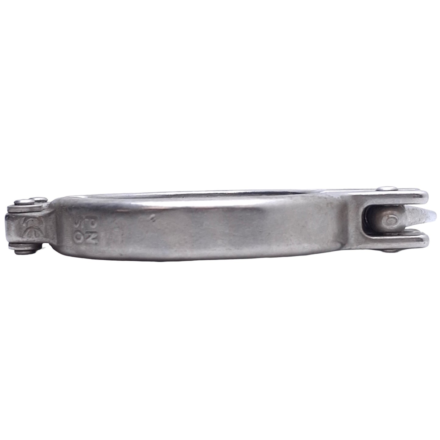 Used Lot of 4 AclHygienic Stainless Steel Hinged Tri-Clamp Sanitary Fitting 2-1/2in