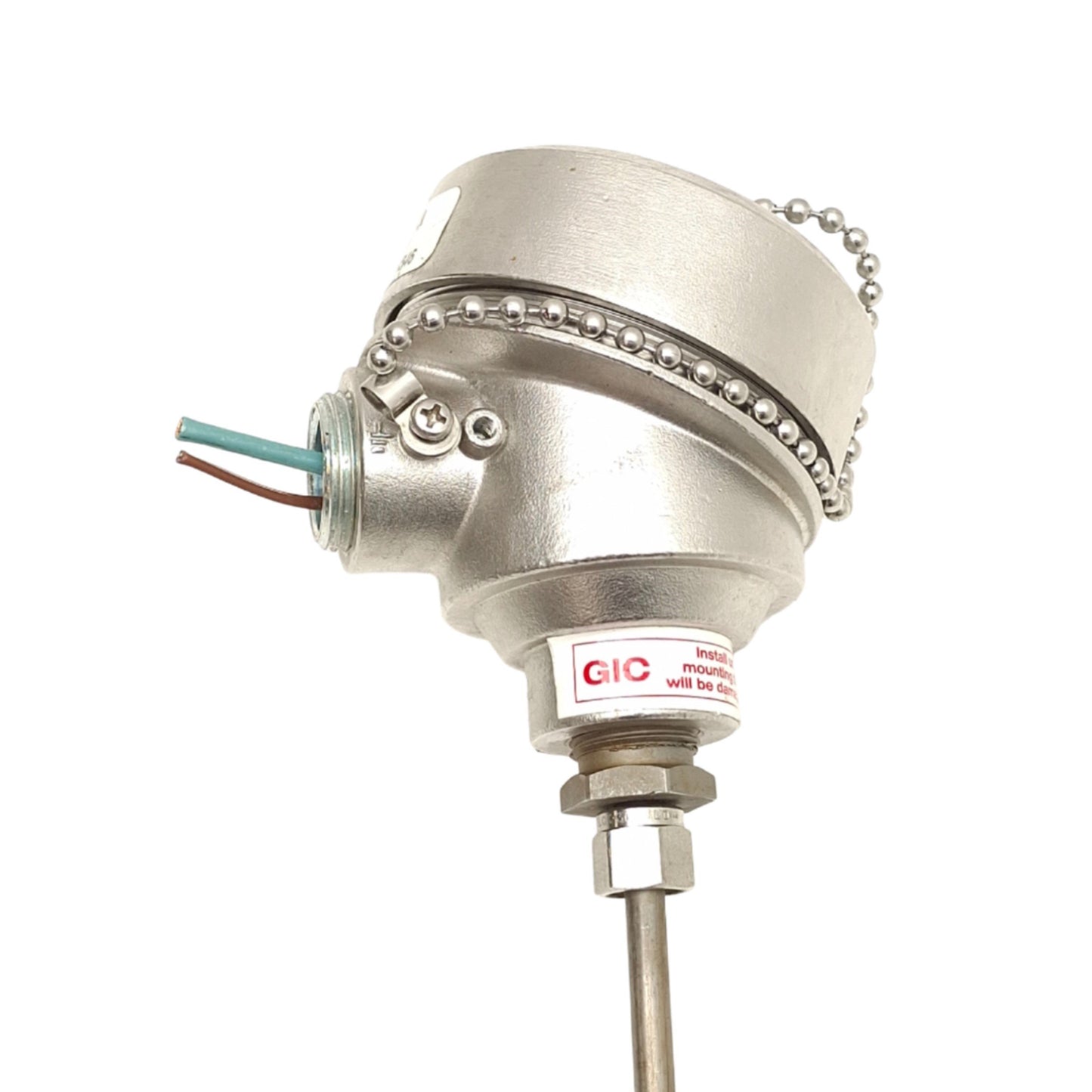 Used GIC Thermodynamics THX19S6250TUA Thermocouple, ø1/4in x 19in Sheath, Type T