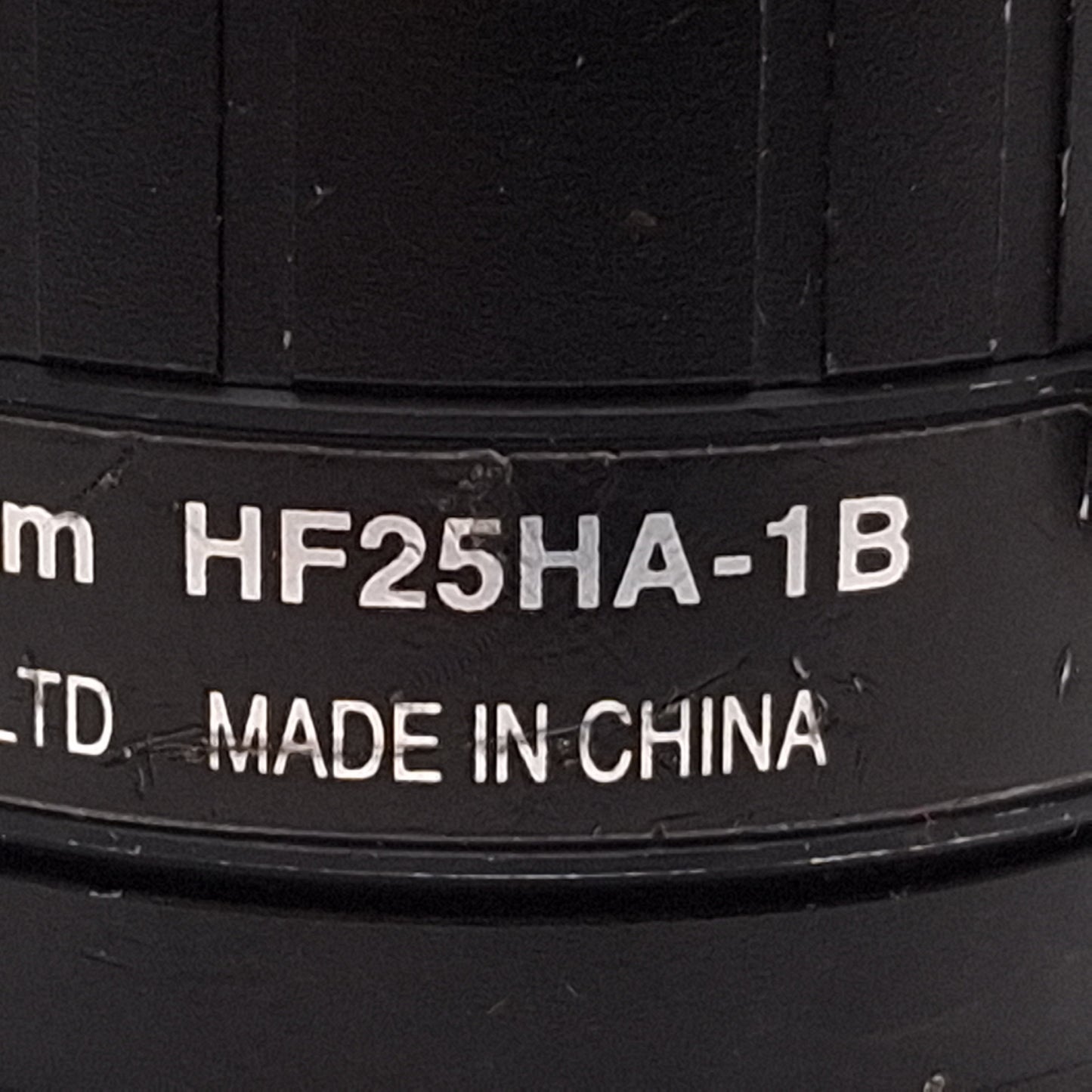 Used Fujinon HF25HA-1B Machine Vision Camera Lens, F1.4-22, Focal 25mm, C-Mount