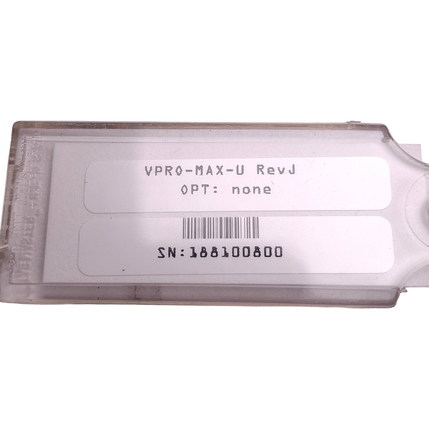 Used Cognex 150-0013R VPRO-MAX-U Rev J Encryption Dongle, USB