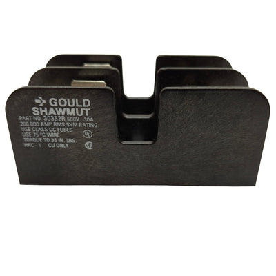 New Ferraz Shawmut 30352R Fuse Holder, 2 Pole, 30AMP, 600VAC, Class CC Fuses