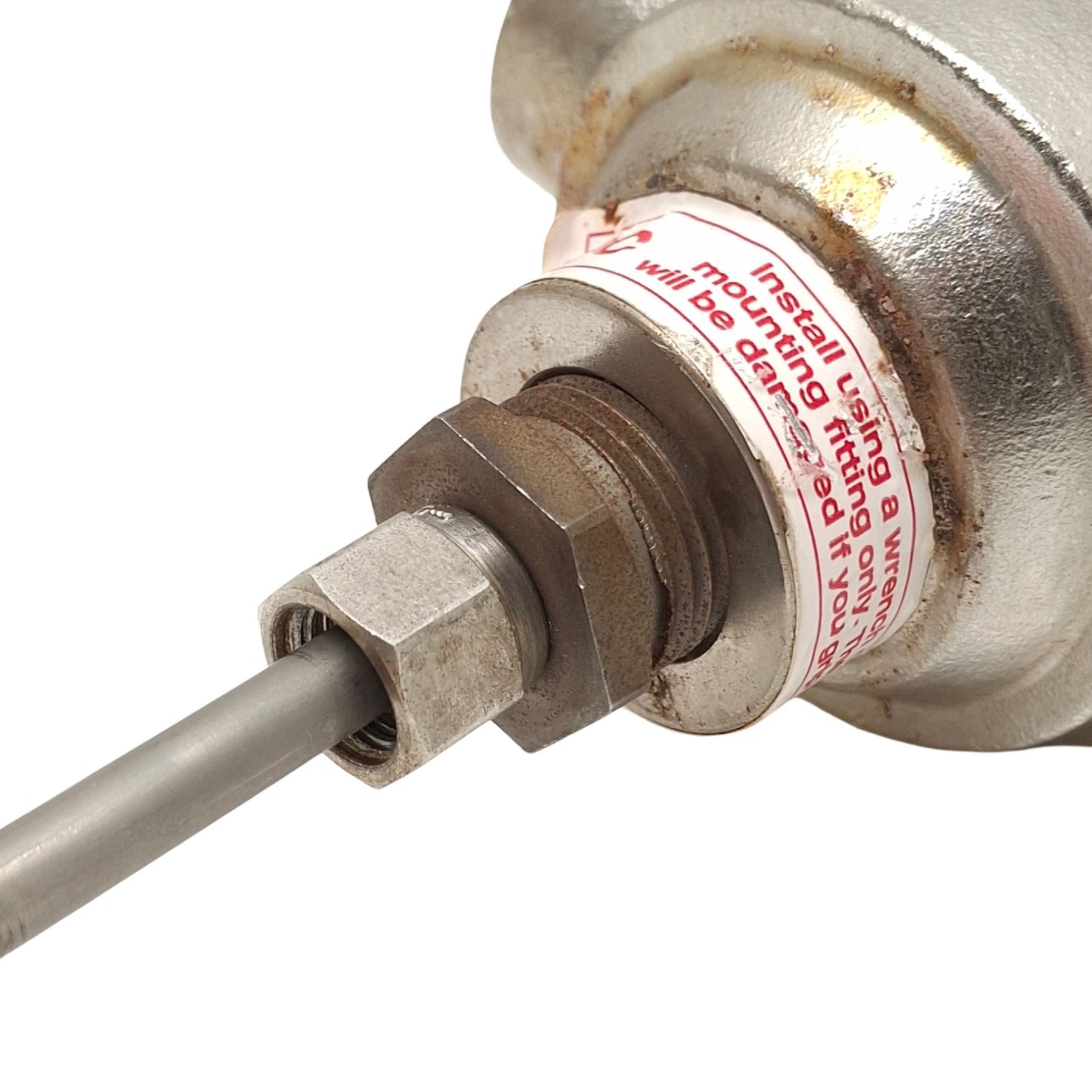 Used GIC Thermodynamics THX26S6250TUA Thermocouple ø1/4in x 26in Sheath, Type T