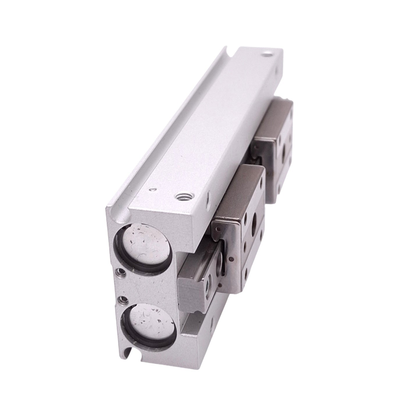 Used SMC MHF2-12D2R 3A1-7E Low Profile Pneumatic Gripper, ø12mm Bore, M5, 0.7MPa Max