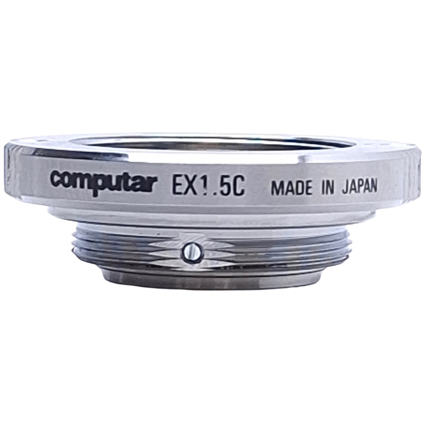 Used Computar EX1.5C Focal Length Extender Lens for C-Mount Camera, 1.5X Increase