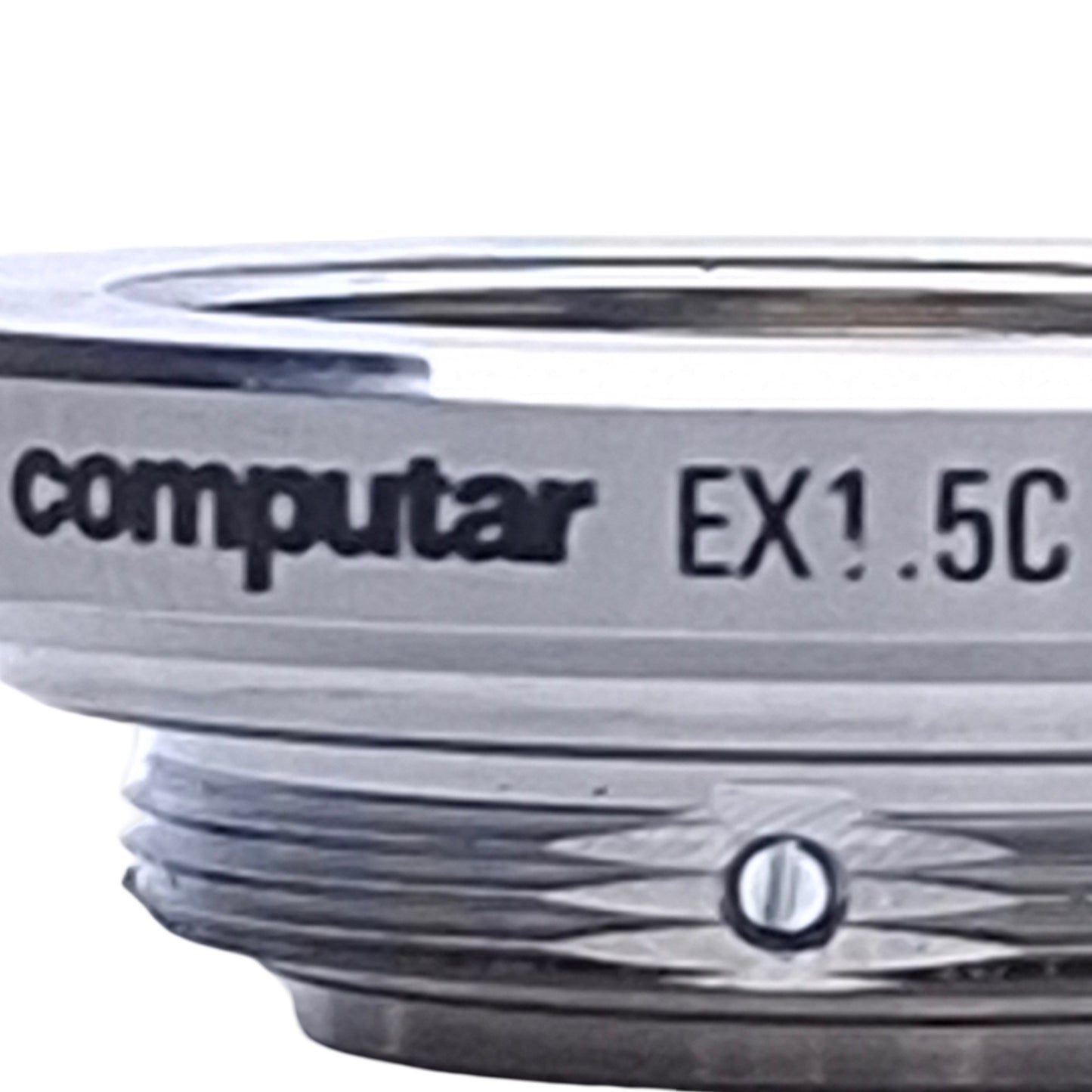 Used Computar EX1.5C Focal Length Extender Lens for C-Mount Camera, 1.5X Increase
