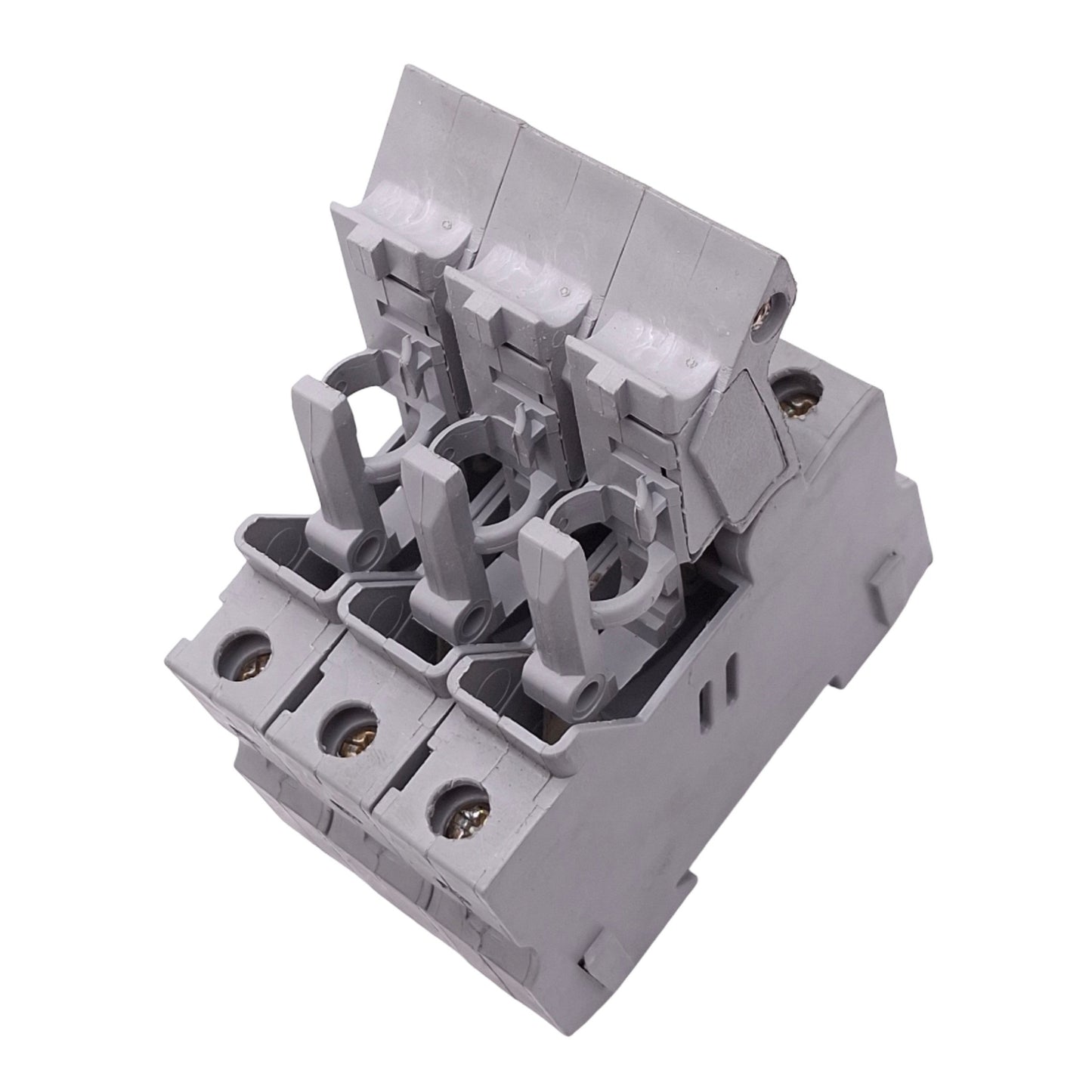 Used Eaton Bussmann CHCC3 Fuse Holder Block, 3-Pole, Class CC, 30A 600VAC/DC Max