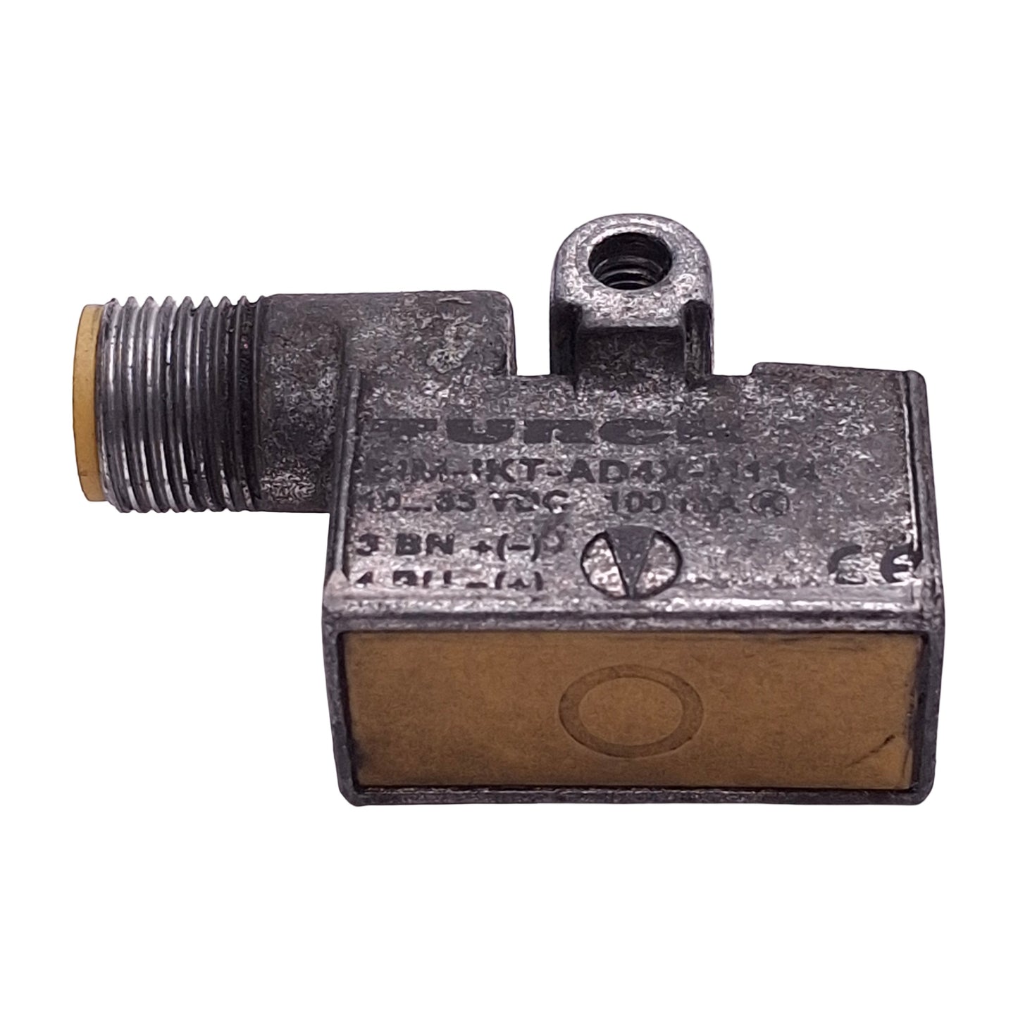 Used Turck BIM-IKT-AD4X-H1141 Magnetic Field Sensor, N.O., 10-65VDC, 4-Pin M12 Male