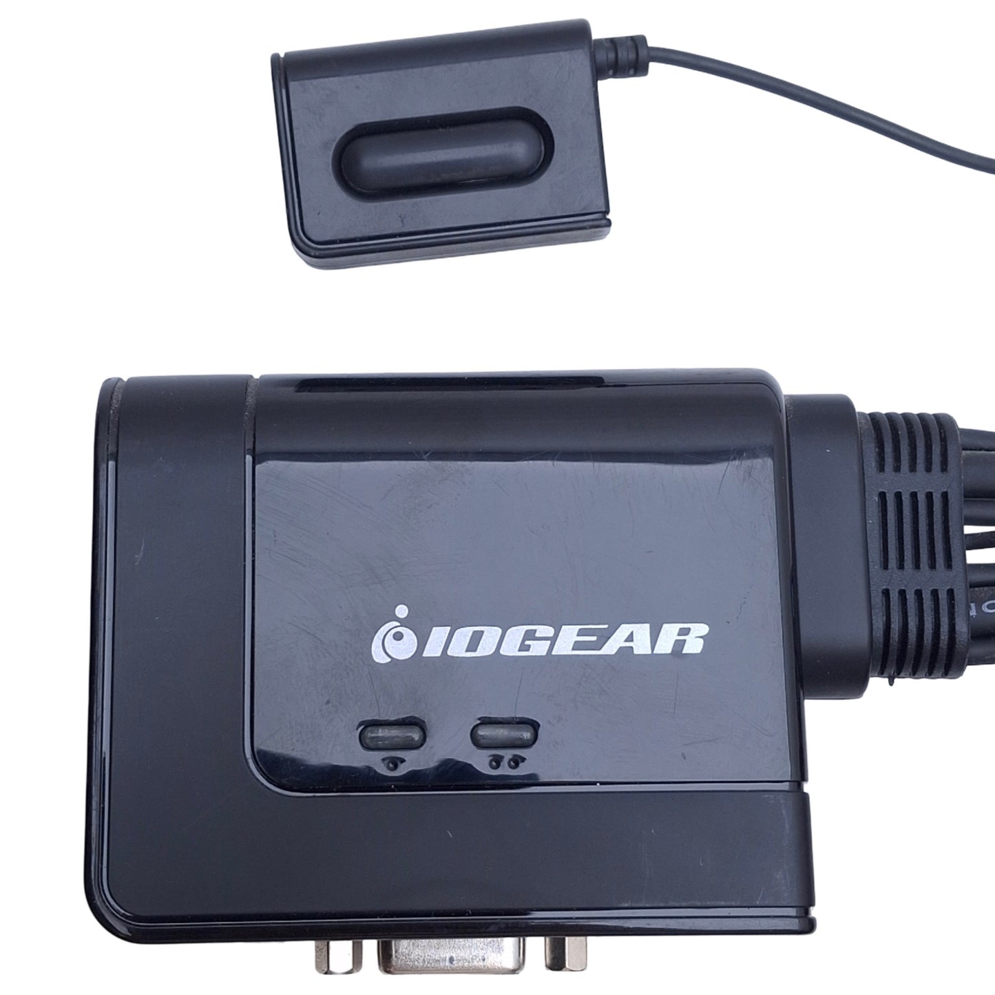 Used Lot of 2 IOGEAR GCS22U 2-Port USB KVM Switch with Cables and Remote 2048x1536