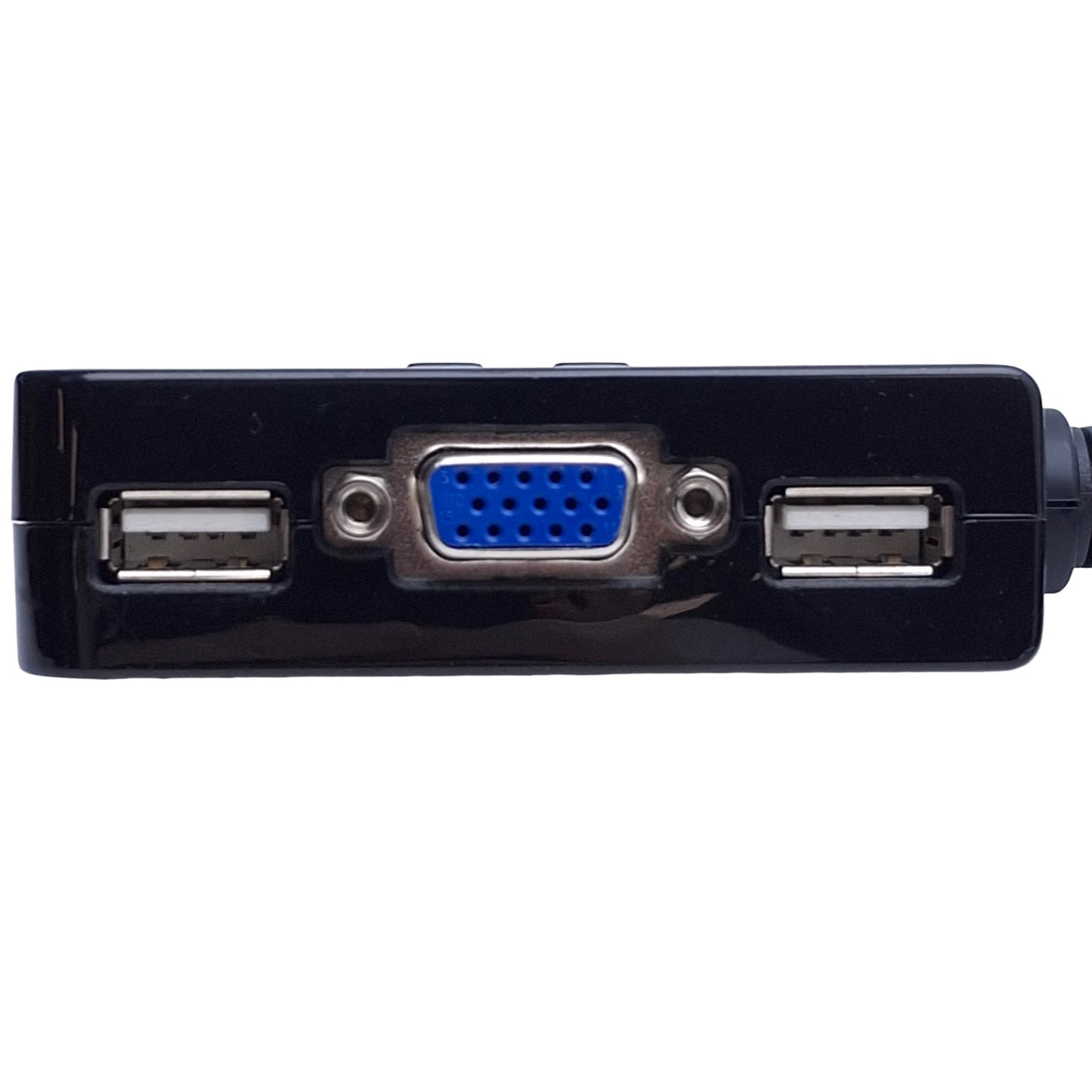 Used Lot of 2 IOGEAR GCS22U 2-Port USB KVM Switch with Cables and Remote 2048x1536