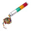 Used Patlite MPS-302-RYG Stack Light Signal Tower , ø30mm, Red Amber Green, 24VAC/DC