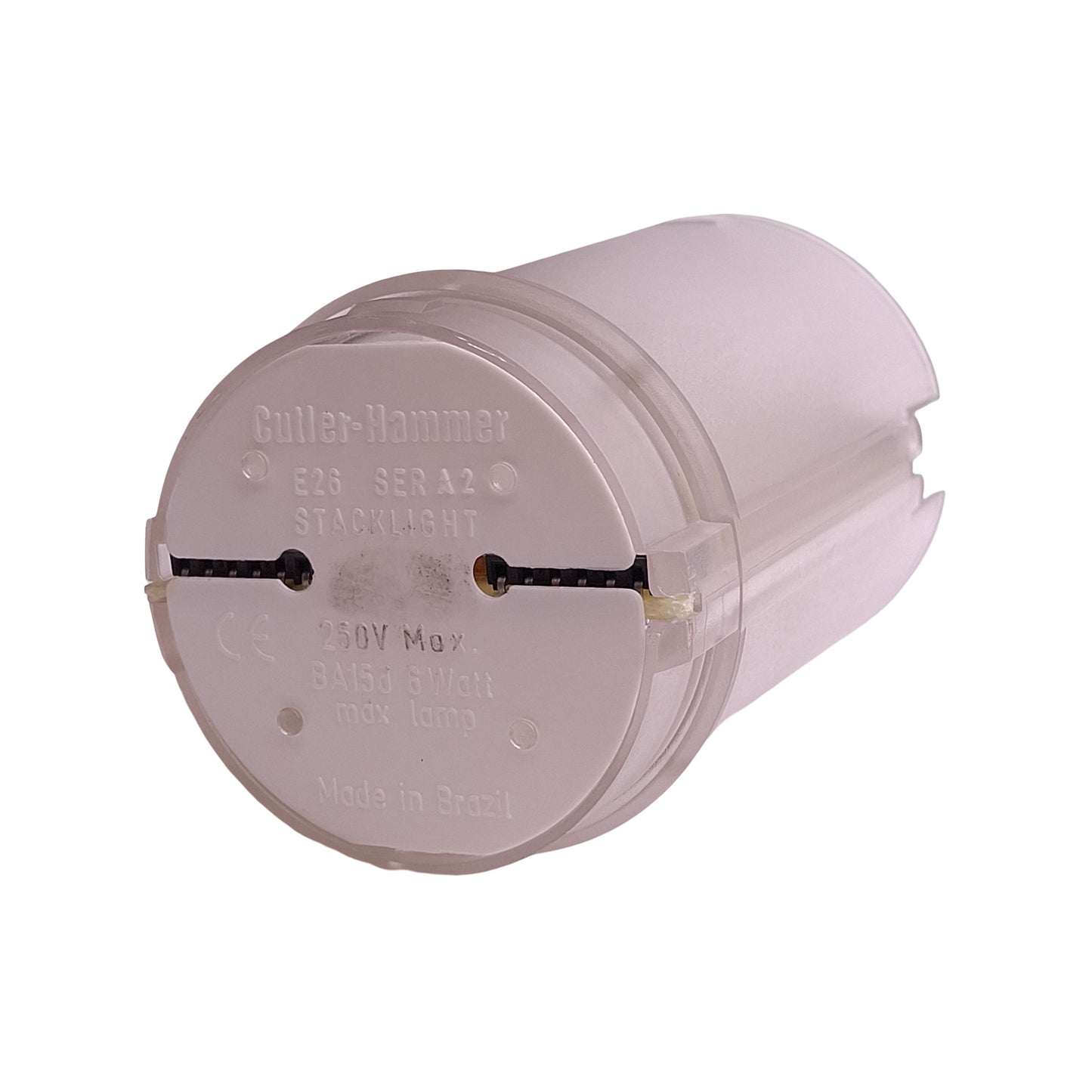 Used Cutler-Hammer E26B2V2 LED Tower Stacklight, Red, Incandescent, 24VDC Lamp