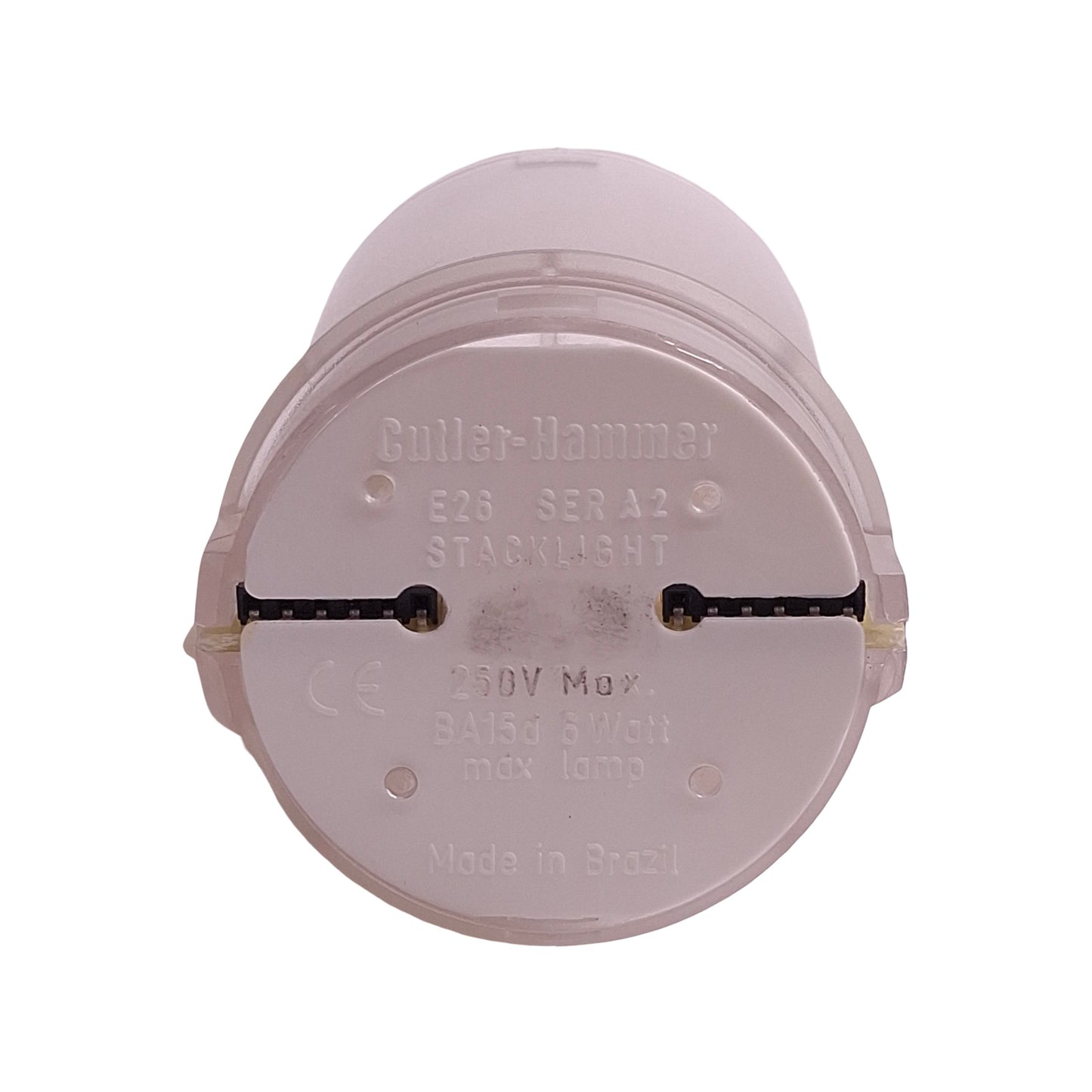 Used Cutler-Hammer E26B2V2 LED Tower Stacklight, Red, Incandescent, 24VDC Lamp