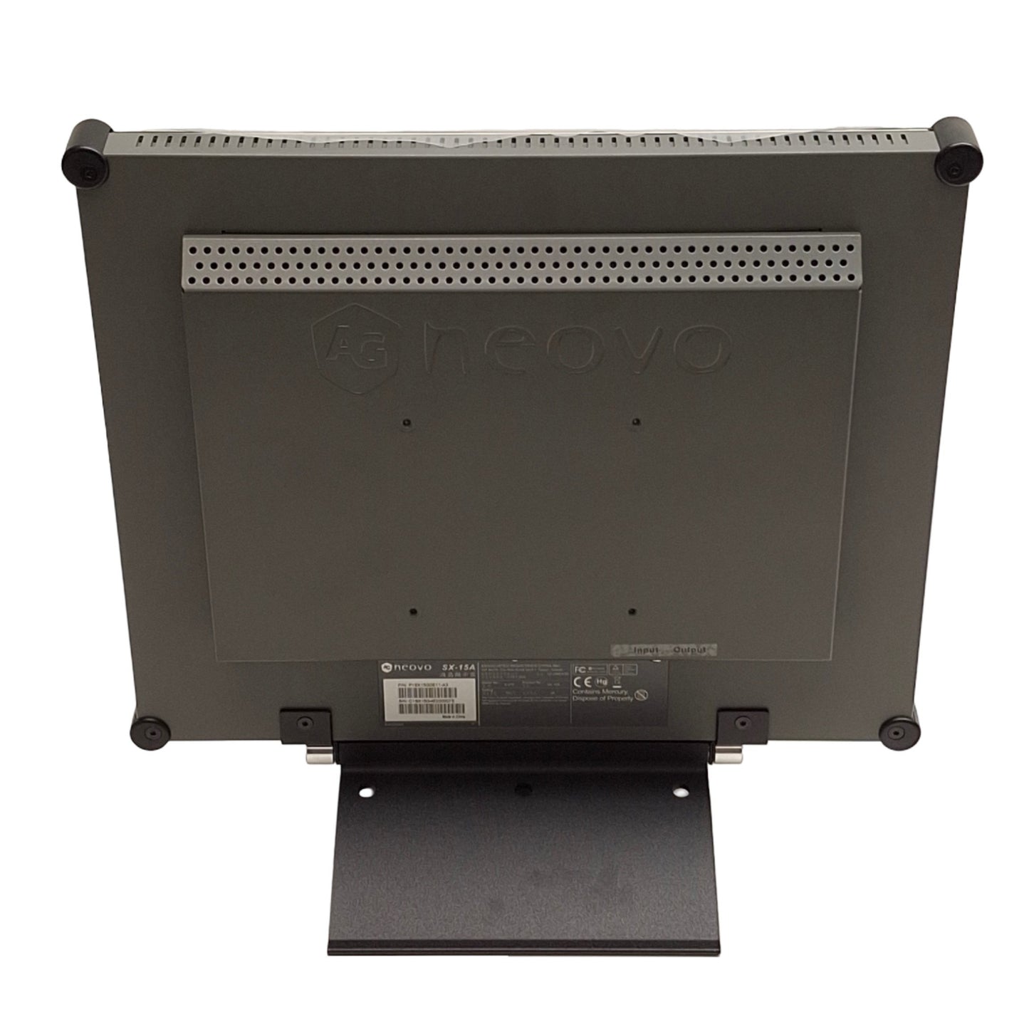 New Neovo P1X15HV0E11-A3 LCD Monitor 12VDC, DVI-D/VGA/S-Video & RCA-Yellow, 15inch