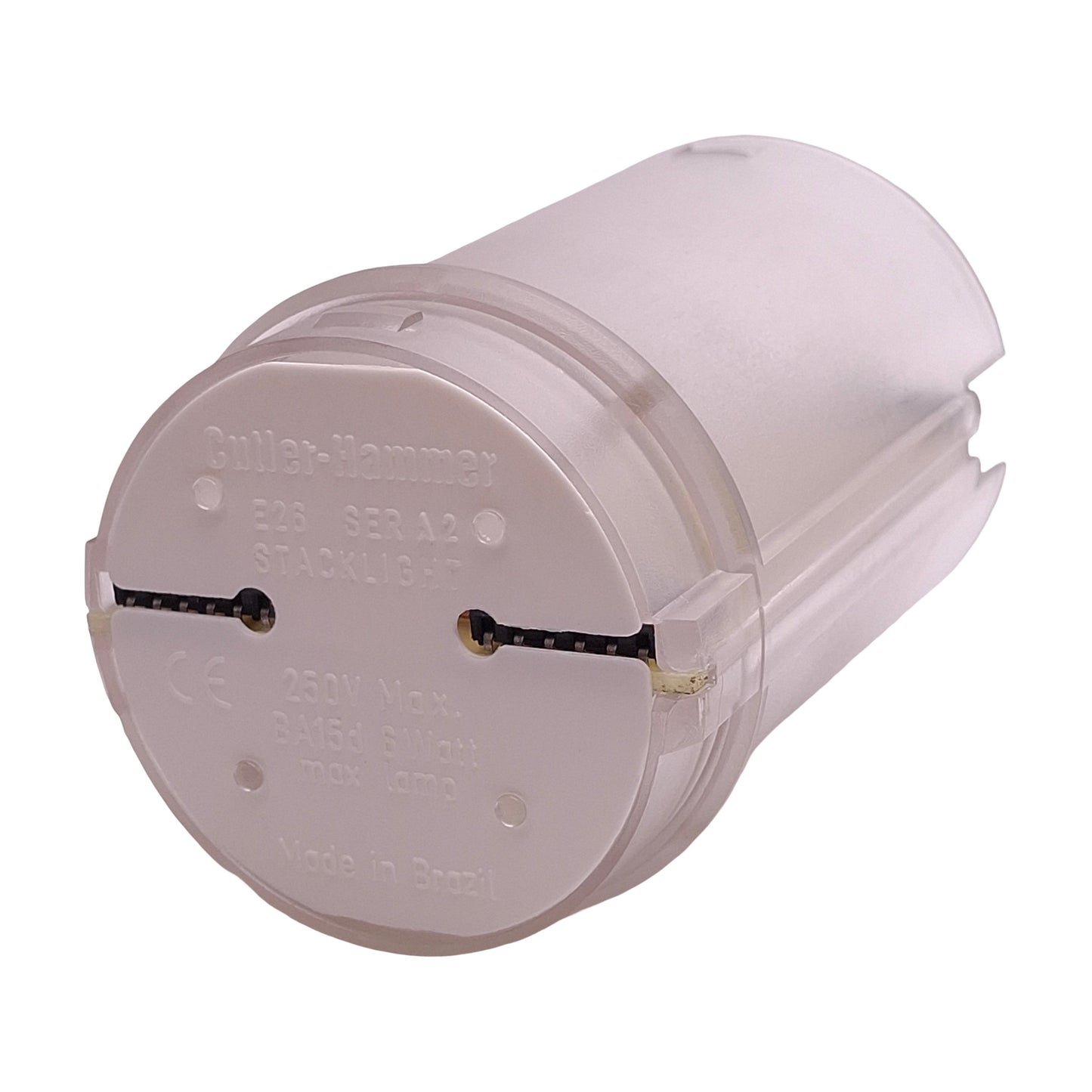 Used Cutler-Hammer E26B3V2 LED Tower Stacklight, Green, Incandescent, 24VDC Lamp