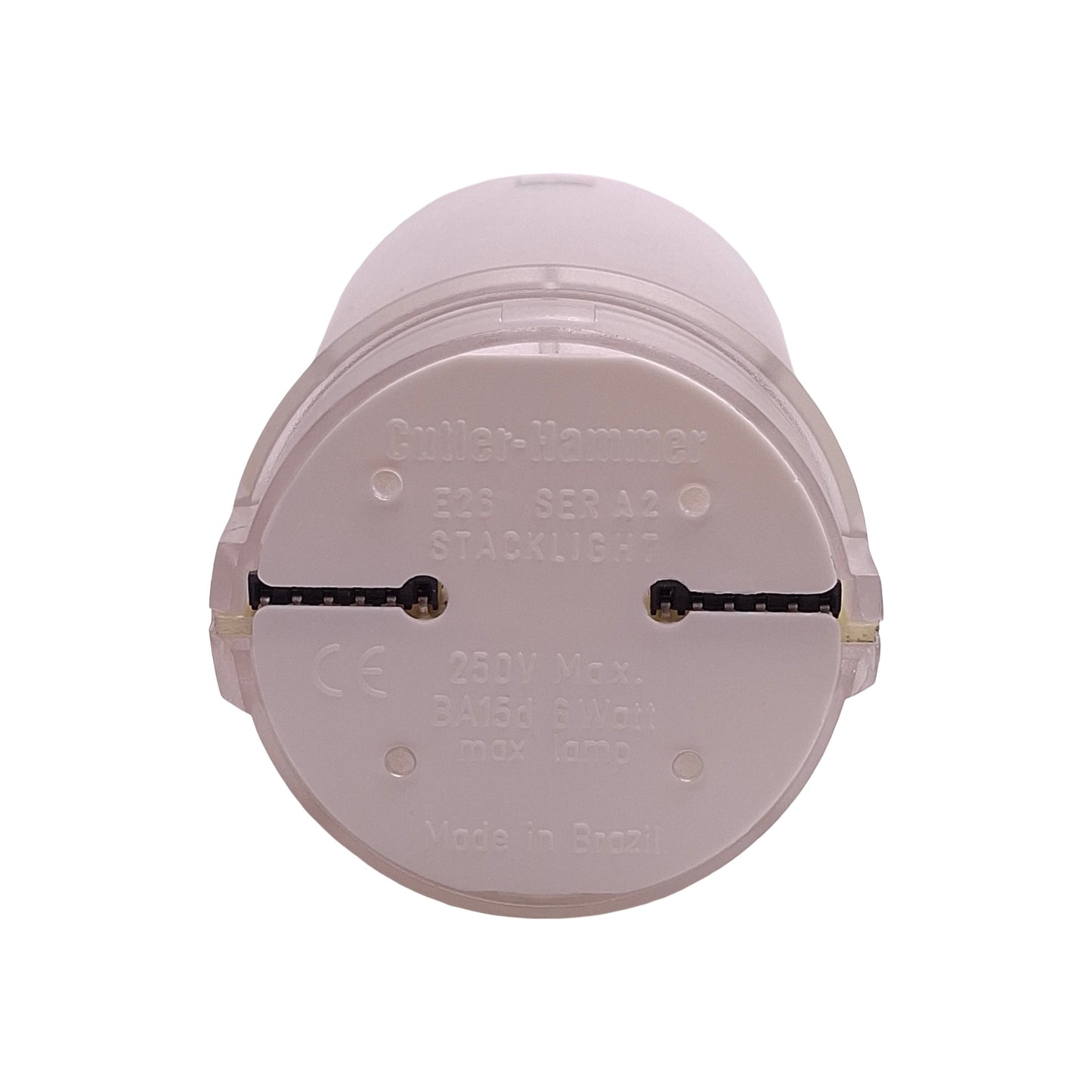 Used Cutler-Hammer E26B3V2 LED Tower Stacklight, Green, Incandescent, 24VDC Lamp