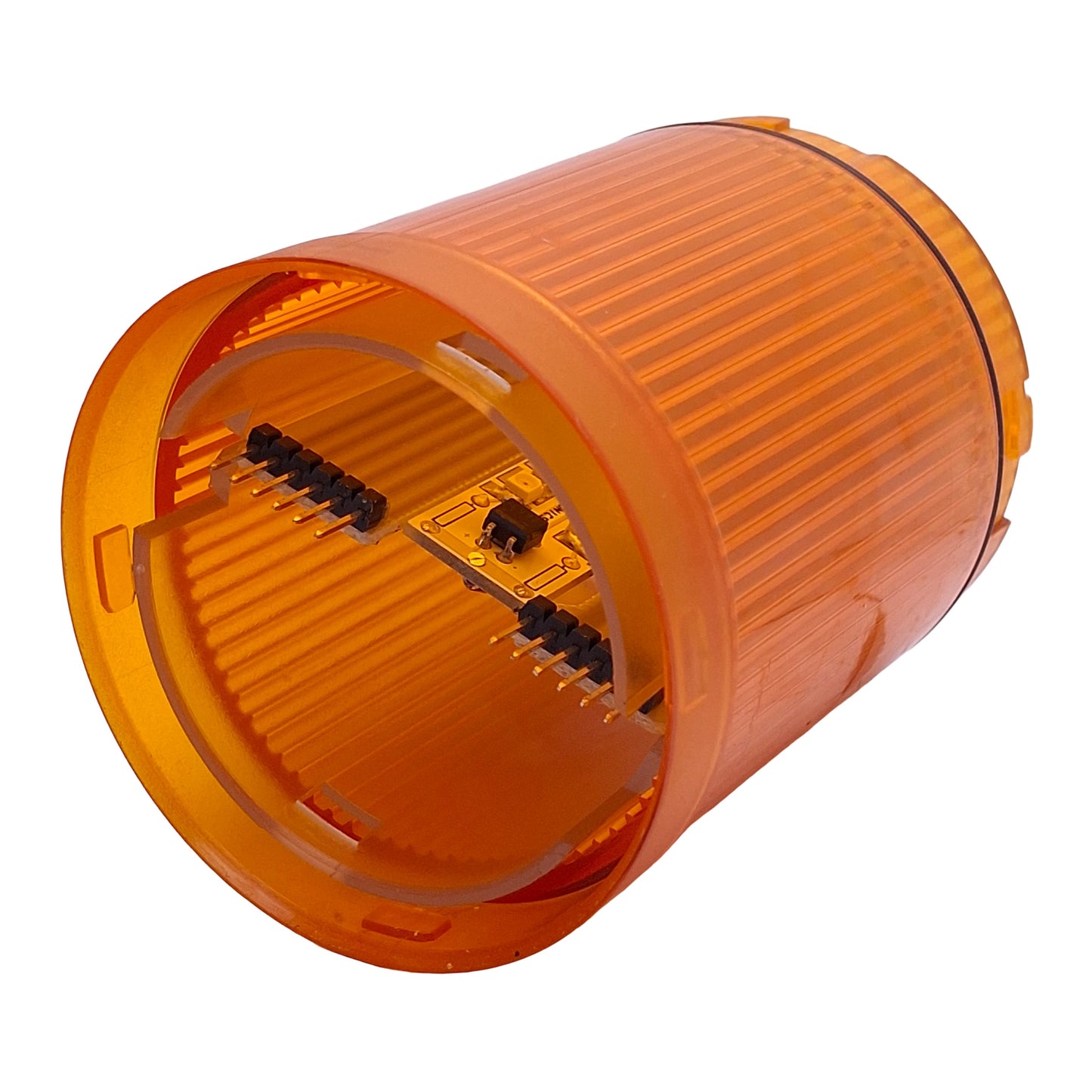 Used Cutler-Hammer E26B9V2 LED Tower Stacklight, Amber, Incandescent, 24VDC Lamp