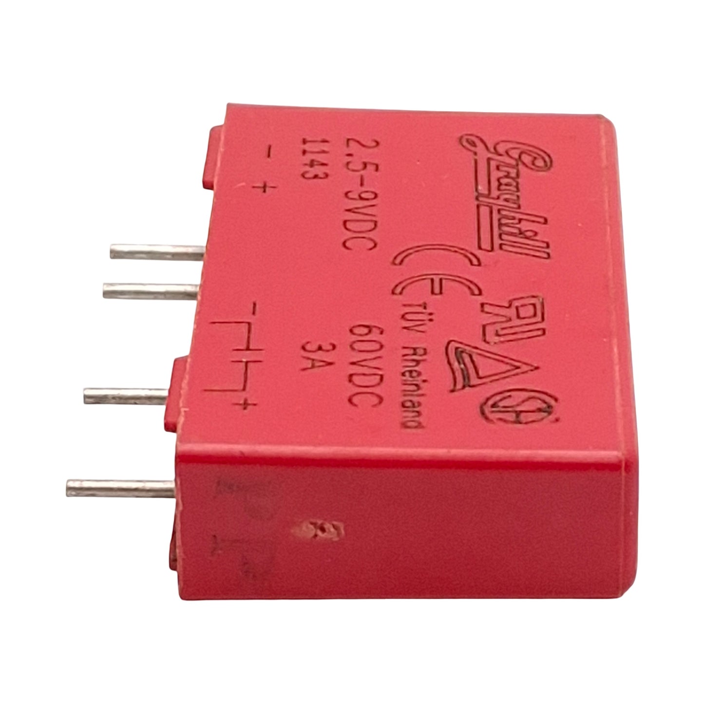 Used Lot of 10 Grayhill 70M-ODC5B DC Output Relay Module, 2.5-9VDC IN, 60VDC 3A OUT