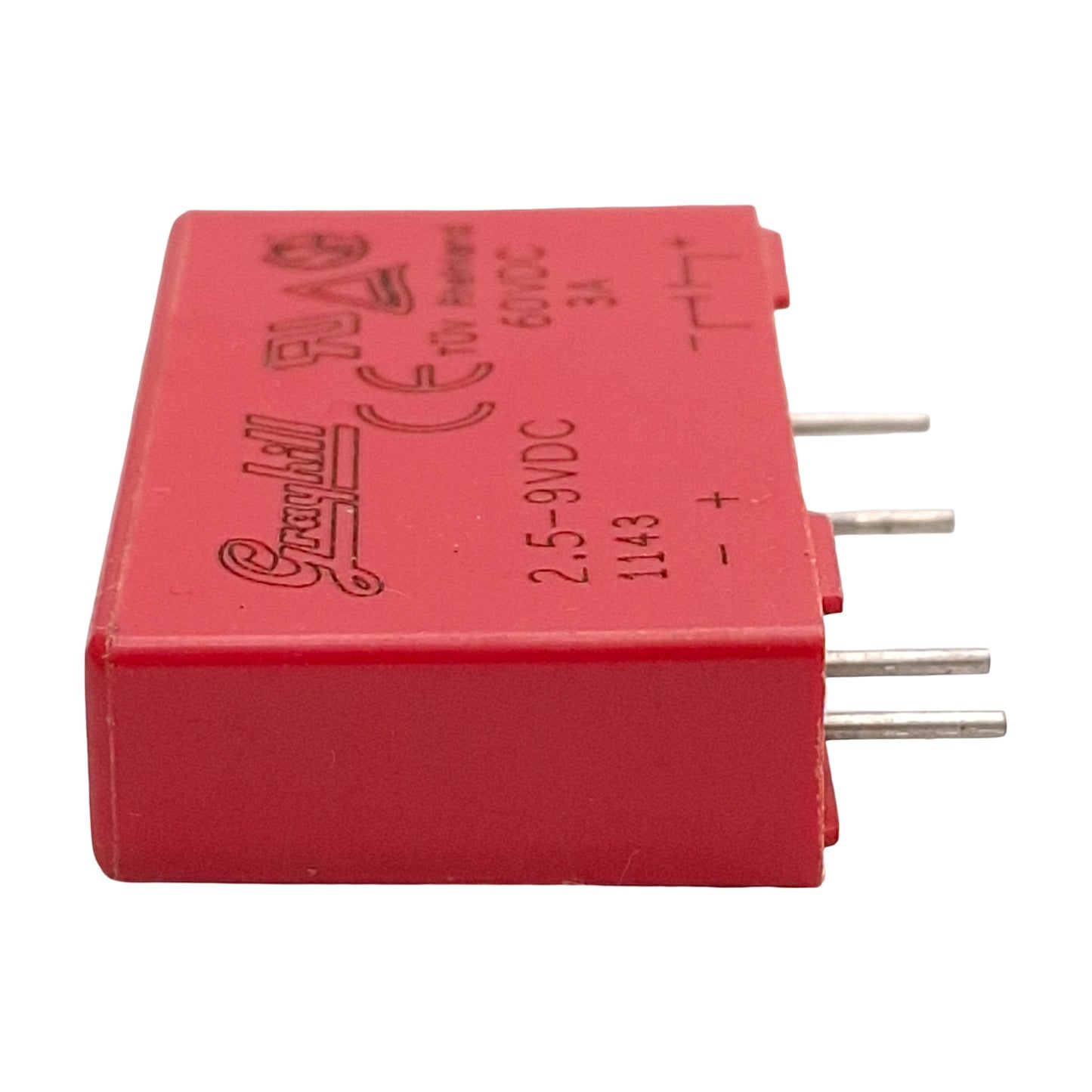 Used Lot of 10 Grayhill 70M-ODC5B DC Output Relay Module, 2.5-9VDC IN, 60VDC 3A OUT