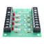 Used Grayhill 70AD3346 PLC / Relay Addon Board, 4-Relay Positions, Screw Terminals