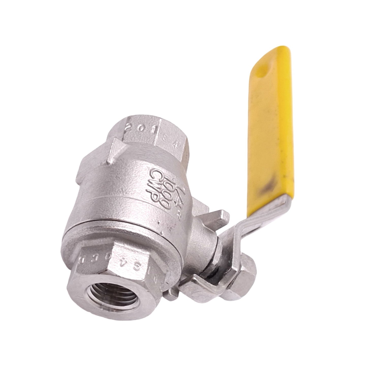 Used Sharpe CF8M 1/4" 1000 CWP 50M760 Manual Ball Valve, 1/4in NPT, 1000psi Max