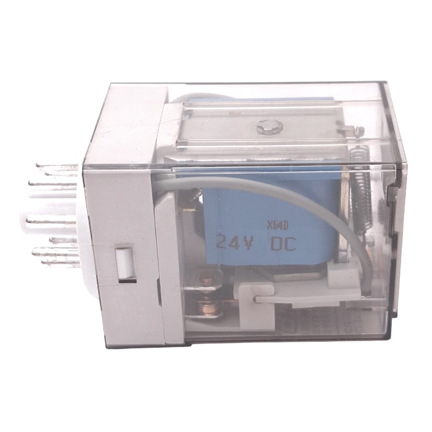 Used Allen Bradley 700-HA32Z24 D Plug-In Relay, DPDT, 8-Pin, 10A Max, 24VDC Coil