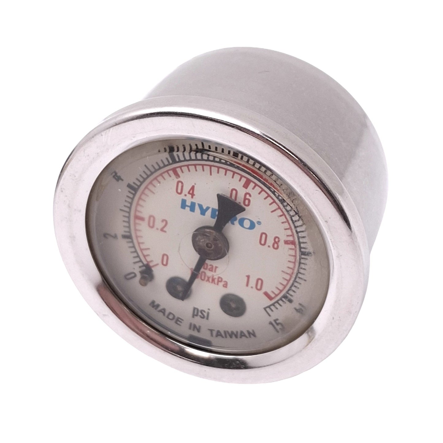 Used HYPRO 1540FG01B100 Pneumatic Gauge, 0-15psi, 0-1.0bar, 1-1/2in Face, 1/8in NPT