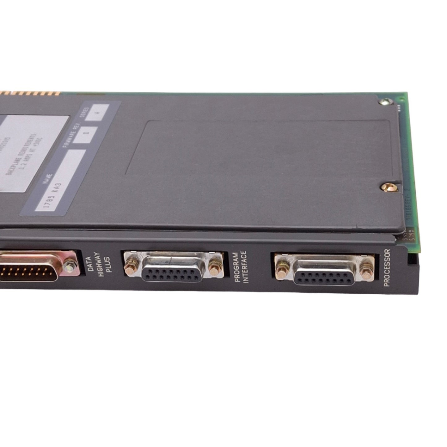 Used Allen Bradley 1785-KA3 Rev D PLC-2 Communication Adapter Module, 5VDC 1.2A